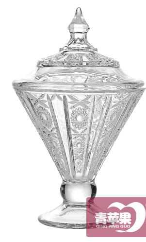 Clear Glass Candy Jar (Model T